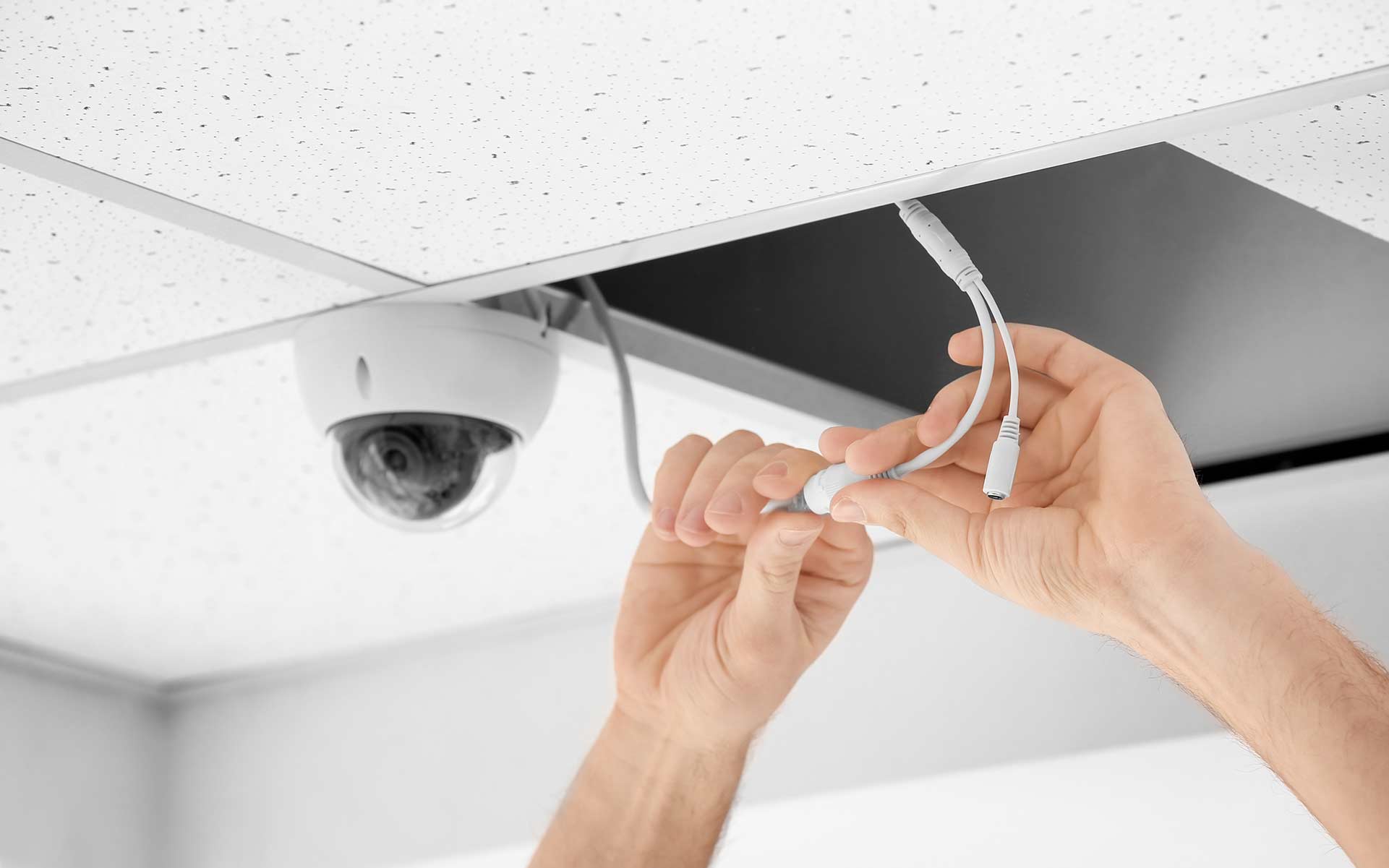 A2B Electrical's electricians can wire up CCTV cameras for properties in Thornton and the local area. 
